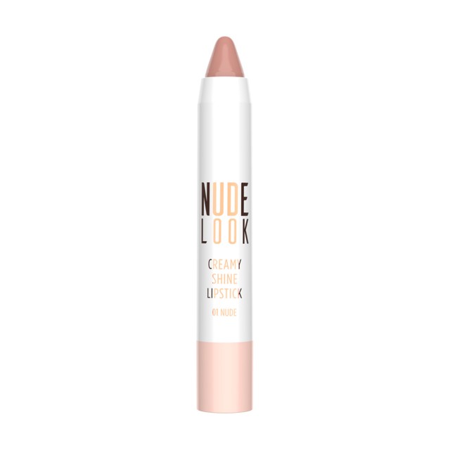 GOLDEN ROSE Nude Look Creamy Shine Lipstick 3.5g 01